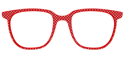 The Ruby Pin Dot - Front Top Thumbnail - Pair Eyewear