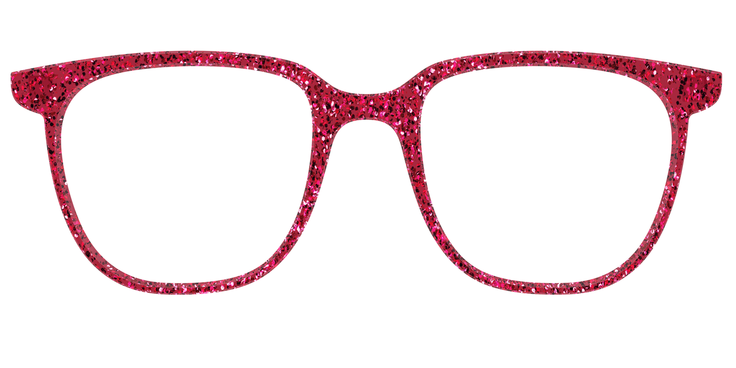 The Ruby Sparkle - Front Top Image - Pair Eyewear
