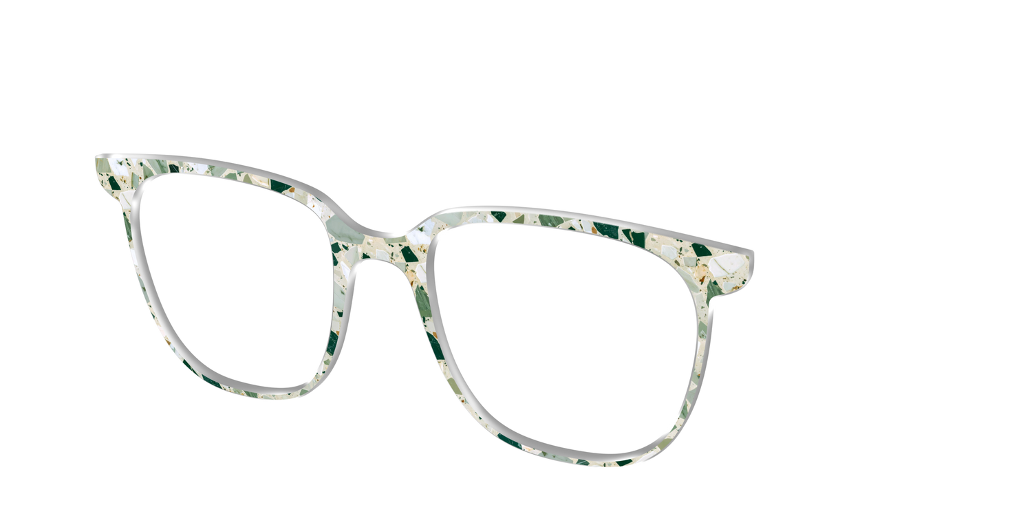 The Sage Terrazzo - Angle Top Image - Pair Eyewear