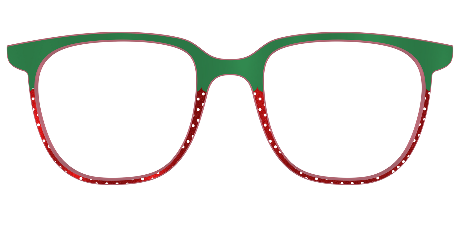 The Shimmer Strawberry - Front Top Image - Pair Eyewear