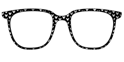 The Silver Foil Mickey - Front Top Thumbnail - Pair Eyewear