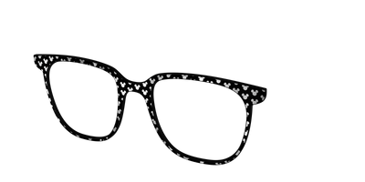 The Silver Foil Mickey - Angle Top Thumbnail - Pair Eyewear