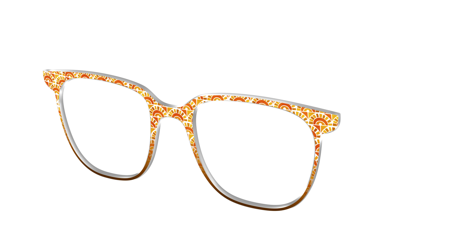 The Summer Sun Scallop - Angle Top Image - Pair Eyewear