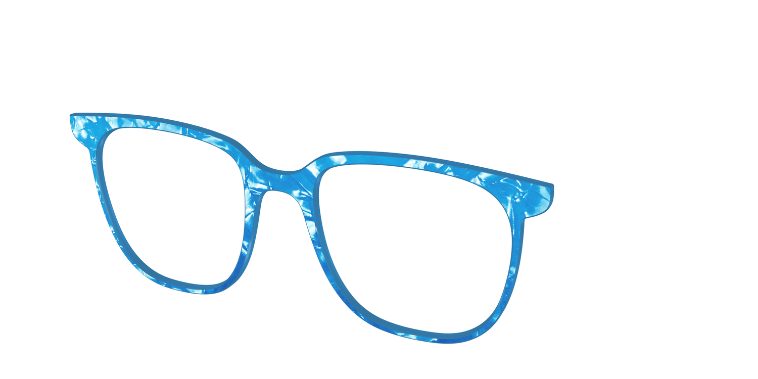 The Topaz Pearl Marble - Angle Top Image - Pair Eyewear