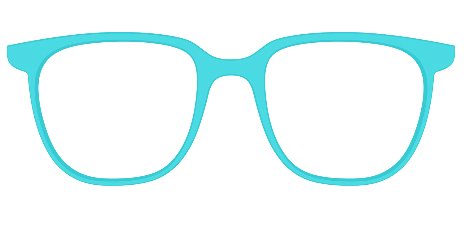 The Turquoise - Front Top Image - Pair Eyewear