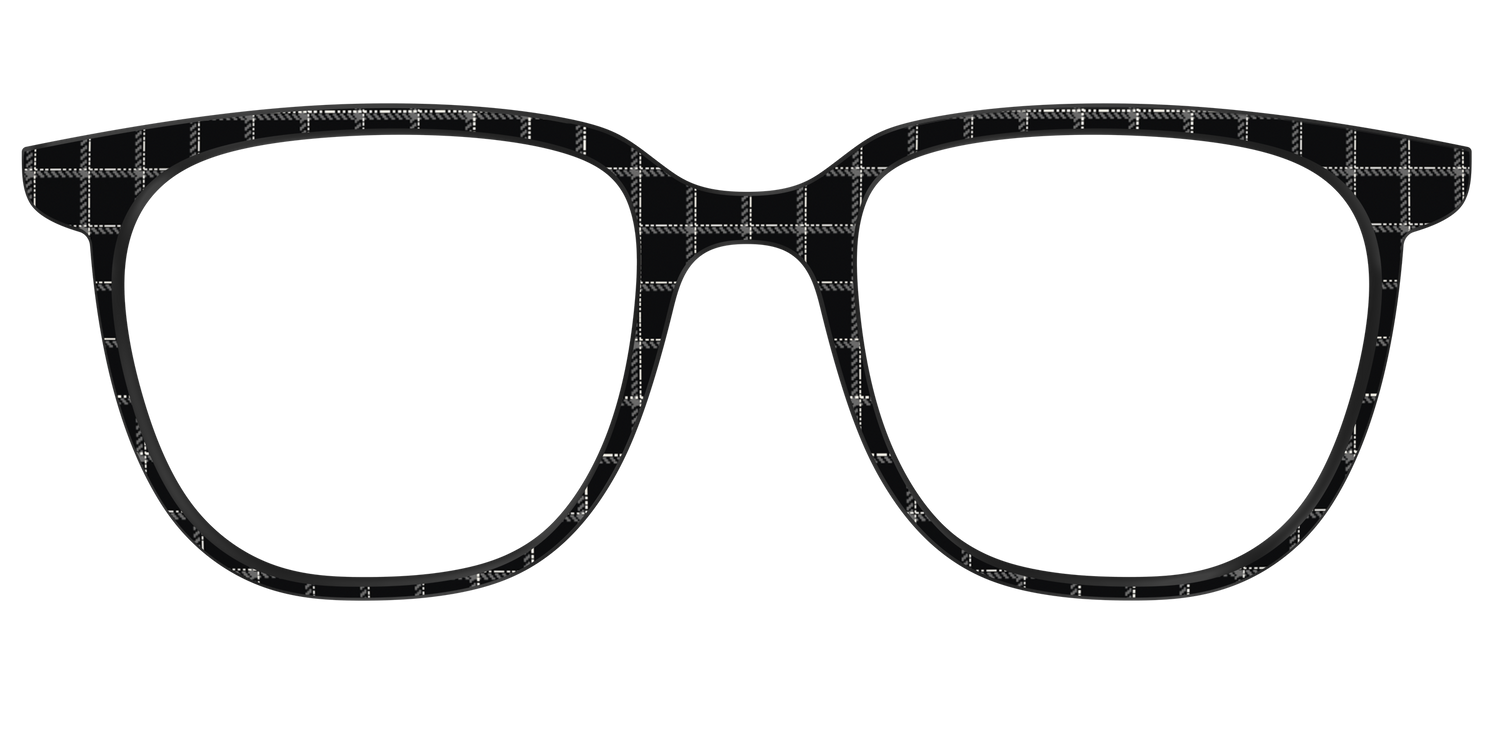 The Windowpane Plaid - Front Top Image - Pair Eyewear