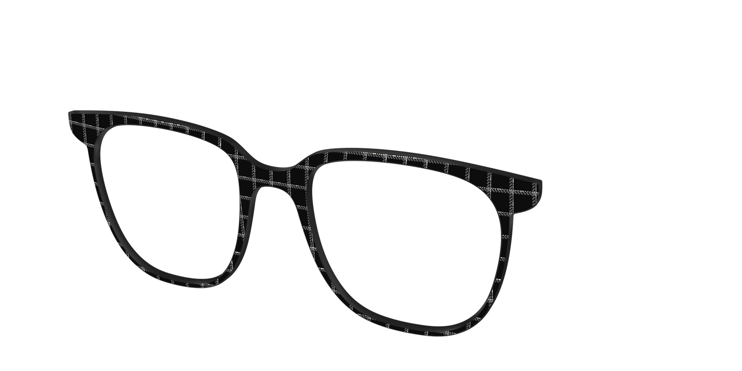 The Windowpane Plaid - Angle Top Image - Pair Eyewear