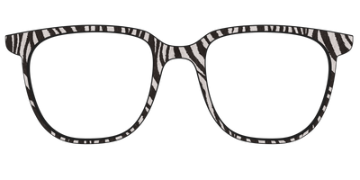 The Zebra Stripes - Front Top Thumbnail - Pair Eyewear
