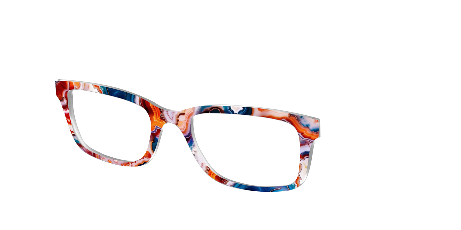 The Abroad Agate - Angle Top Image - Pair Eyewear