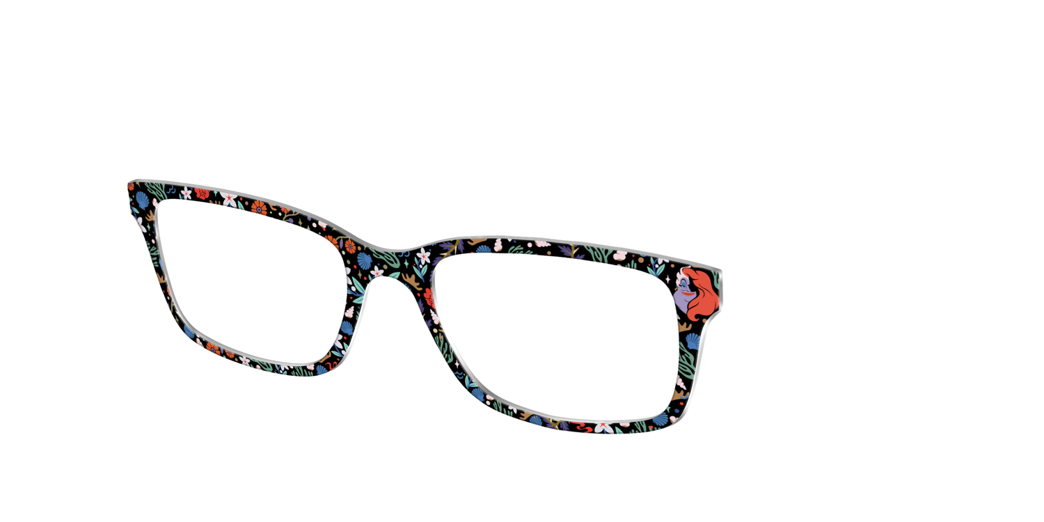 Ariel's Floral Reef - Angle Top Image - Pair Eyewear