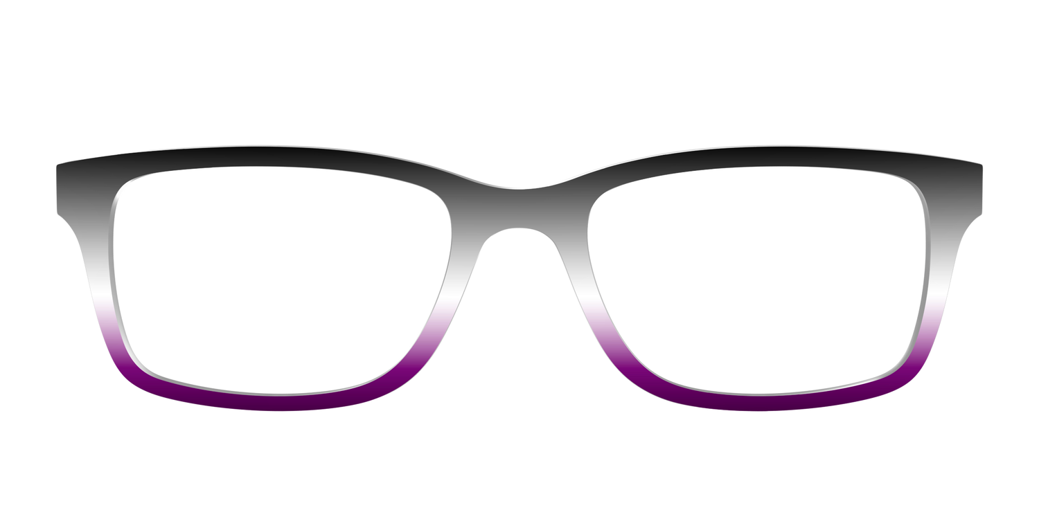 The Asexual Gradient - Front Top Image - Pair Eyewear