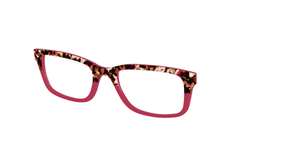 The Auburn Tortoise Crystal Split - Angle Top Thumbnail - Pair Eyewear