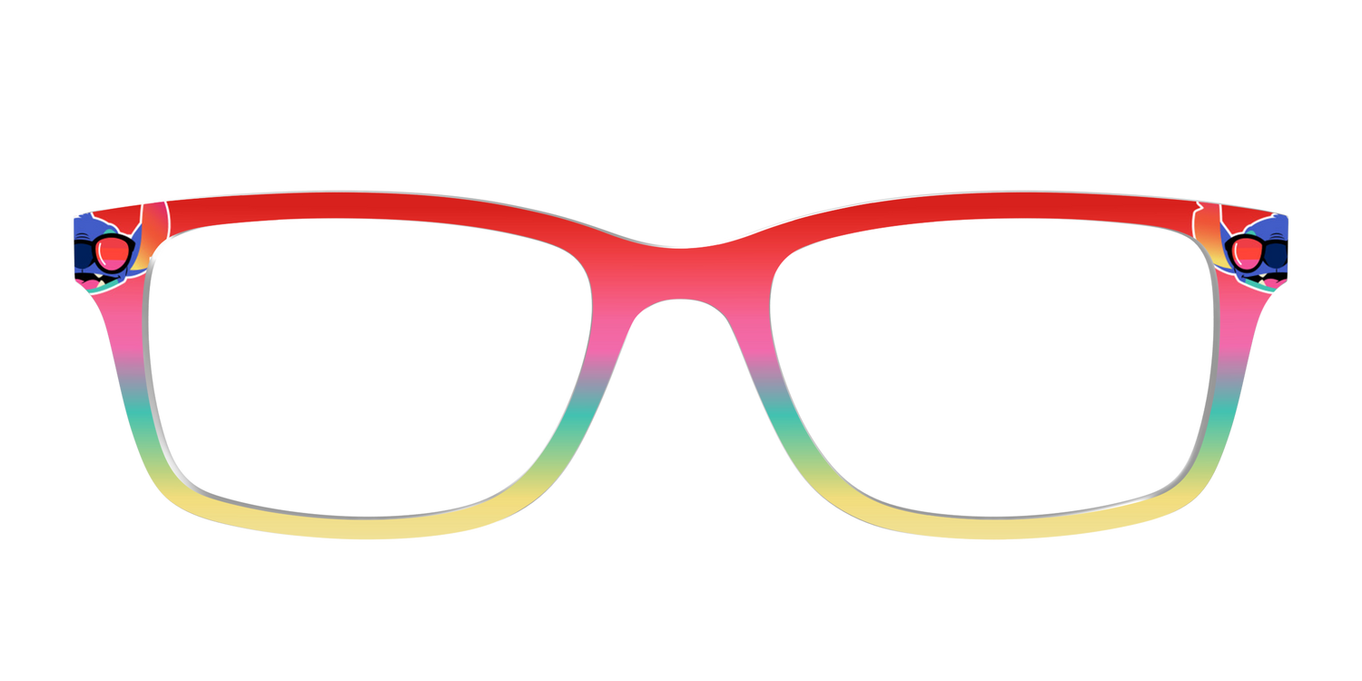 Beach Dreamin' Gradient - Front Top Image - Pair Eyewear