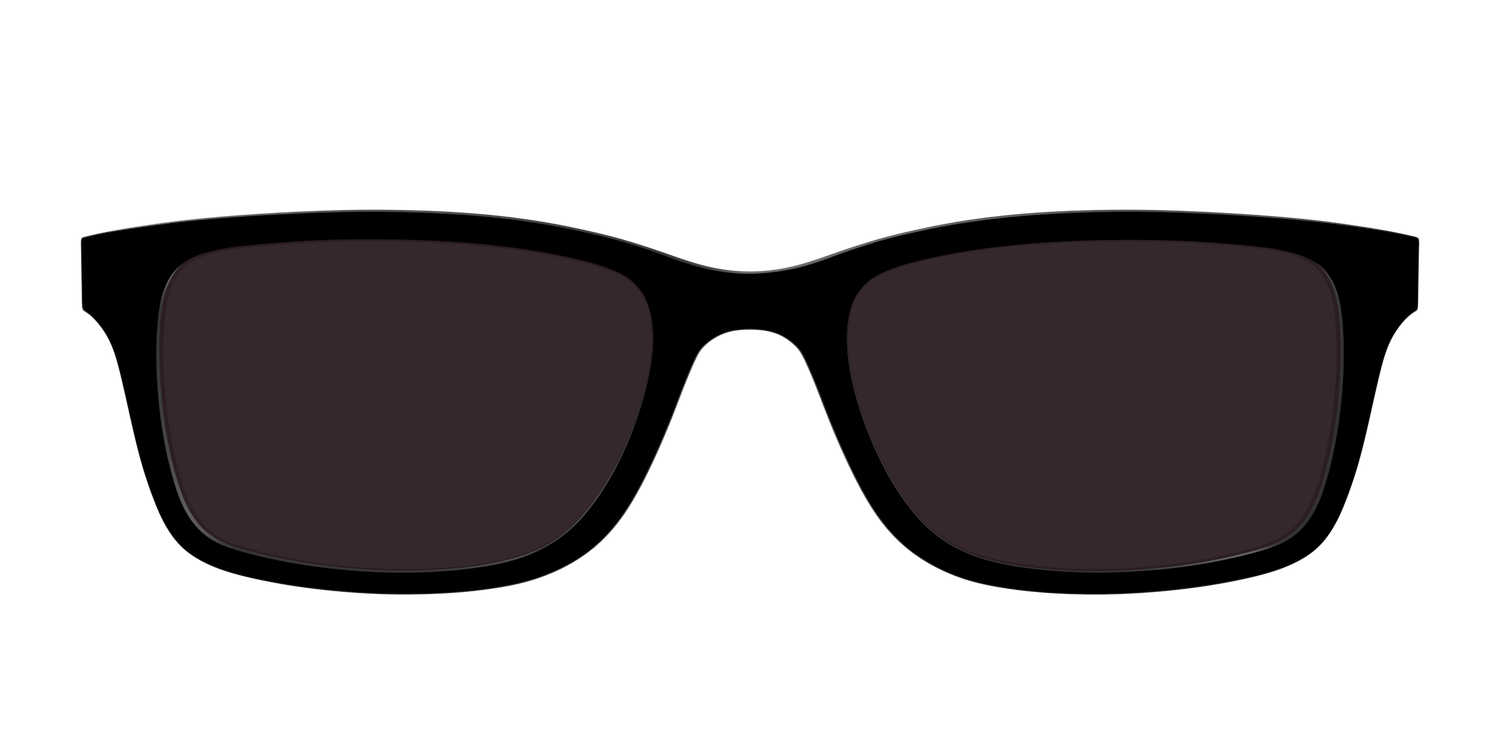 The Black with Urban Explorer Lens - Front Top Image - Pair Eyewear