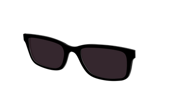 The Black with Urban Explorer Lens - Angle Top Thumbnail - Pair Eyewear