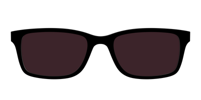 The Black with Water Lens - Front Top Thumbnail - Pair Eyewear