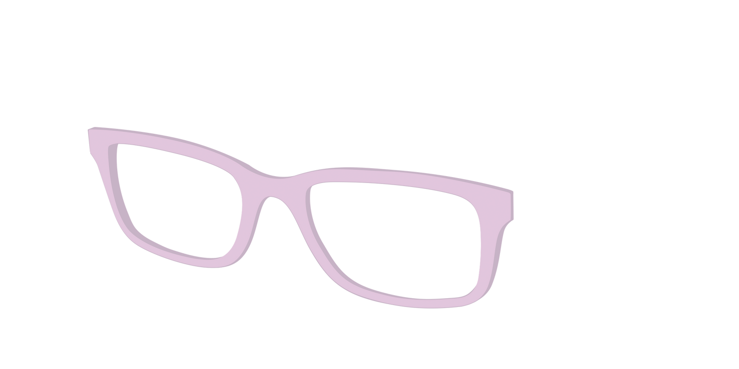 The Blush - Angle Top Image - Pair Eyewear