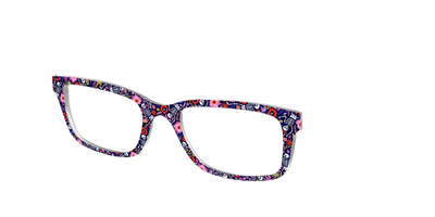 The Bone-Chilling Blossoms - Angle Top Thumbnail - Pair Eyewear