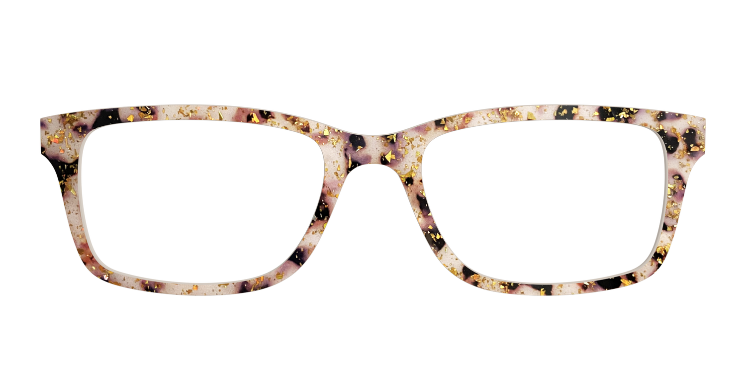 The Buttercream Tortoise with Gold Flakes - Front Top Image - Pair Eyewear
