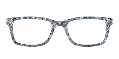 The Christmas Town Snow Globe with Holographic Glitter - Front Top Thumbnail - Pair Eyewear