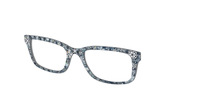 The Christmas Town Snow Globe with Holographic Glitter - Angle Top Thumbnail - Pair Eyewear