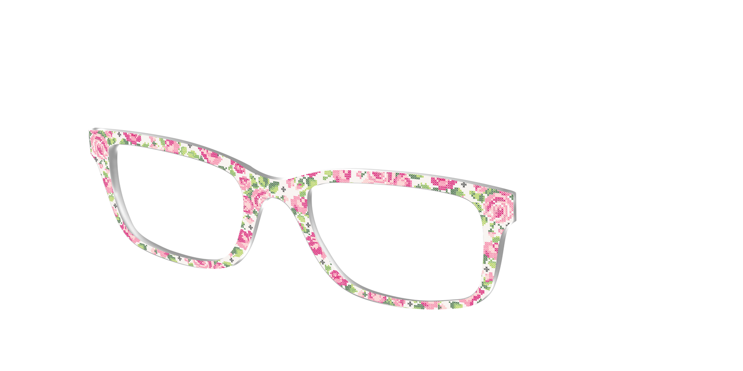 The Cross-Stitch Petals - Angle Top Image - Pair Eyewear