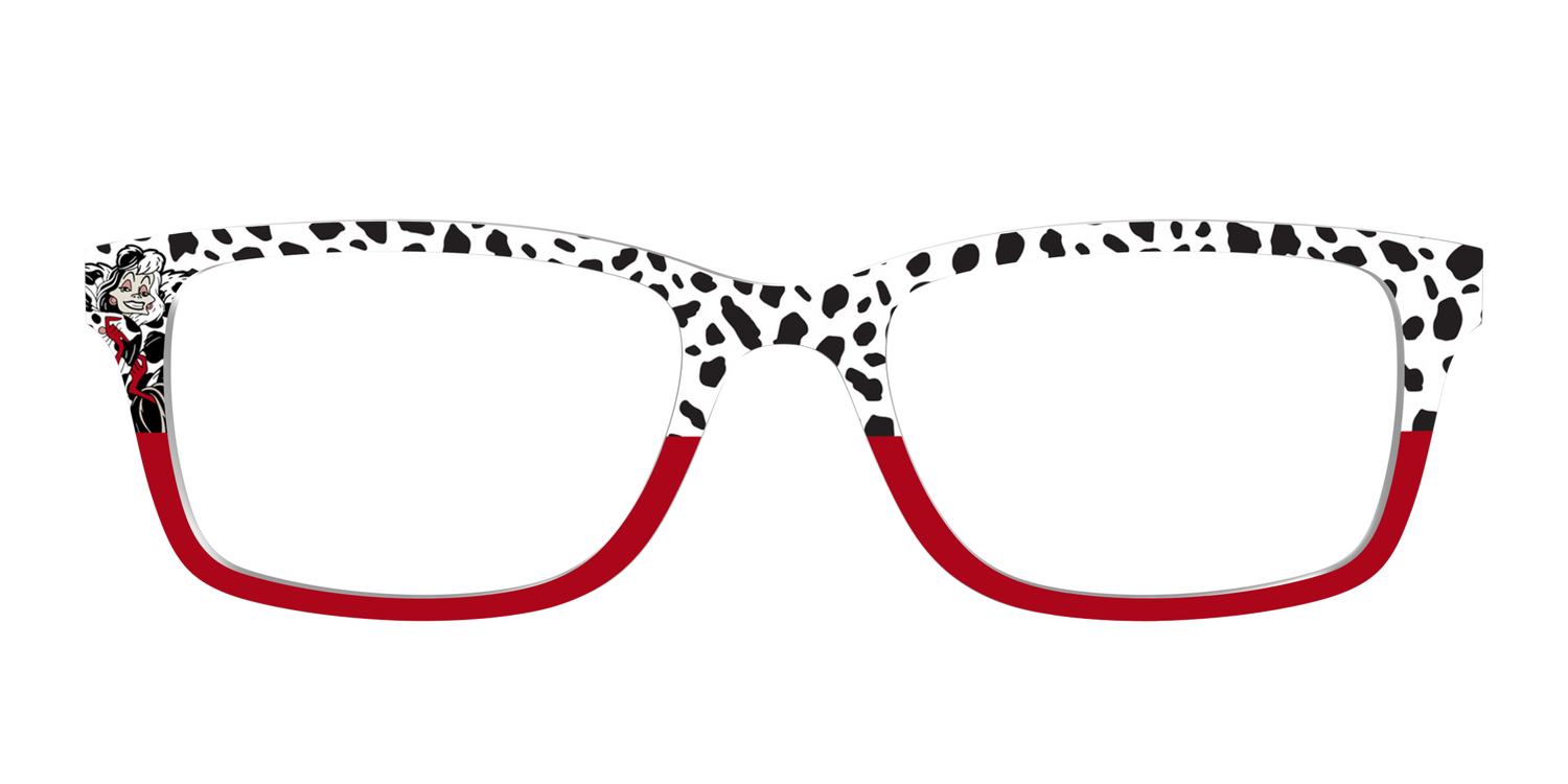 Cruella's Wicked Glamour Split - Front Top Image - Pair Eyewear