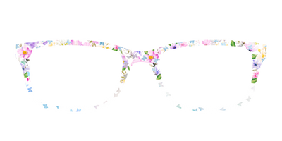The Delicate Flower Crown with Butterfly Glitter - Front Top Thumbnail - Pair Eyewear