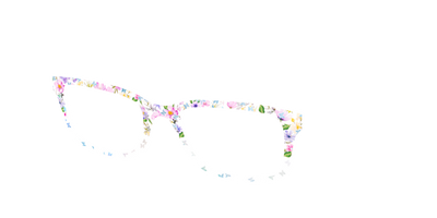 The Delicate Flower Crown with Butterfly Glitter - Angle Top Thumbnail - Pair Eyewear