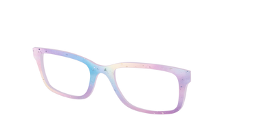 The Dreamy Pastel with Holographic Glitter - Angle Top Thumbnail - Pair Eyewear