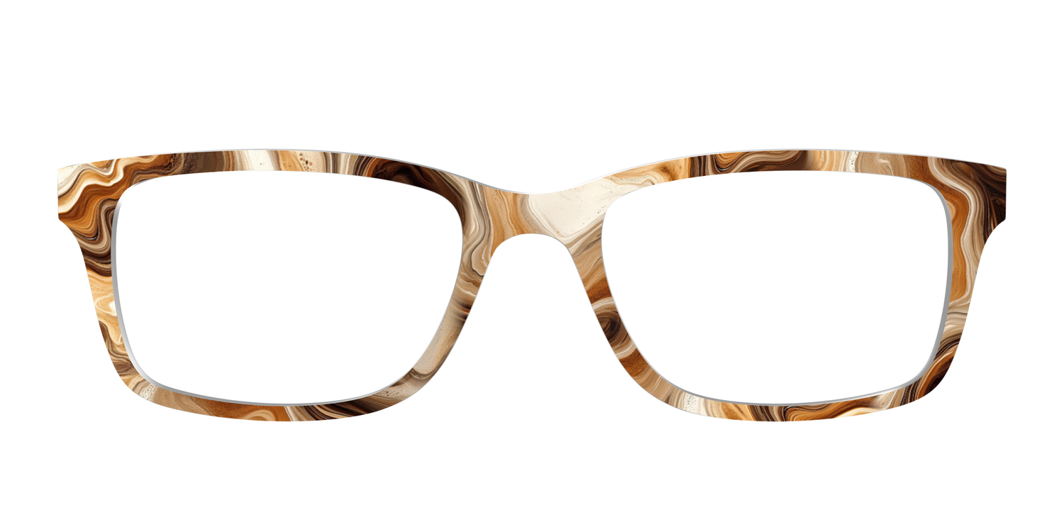 The Espresso Marble - Front Top Image - Pair Eyewear