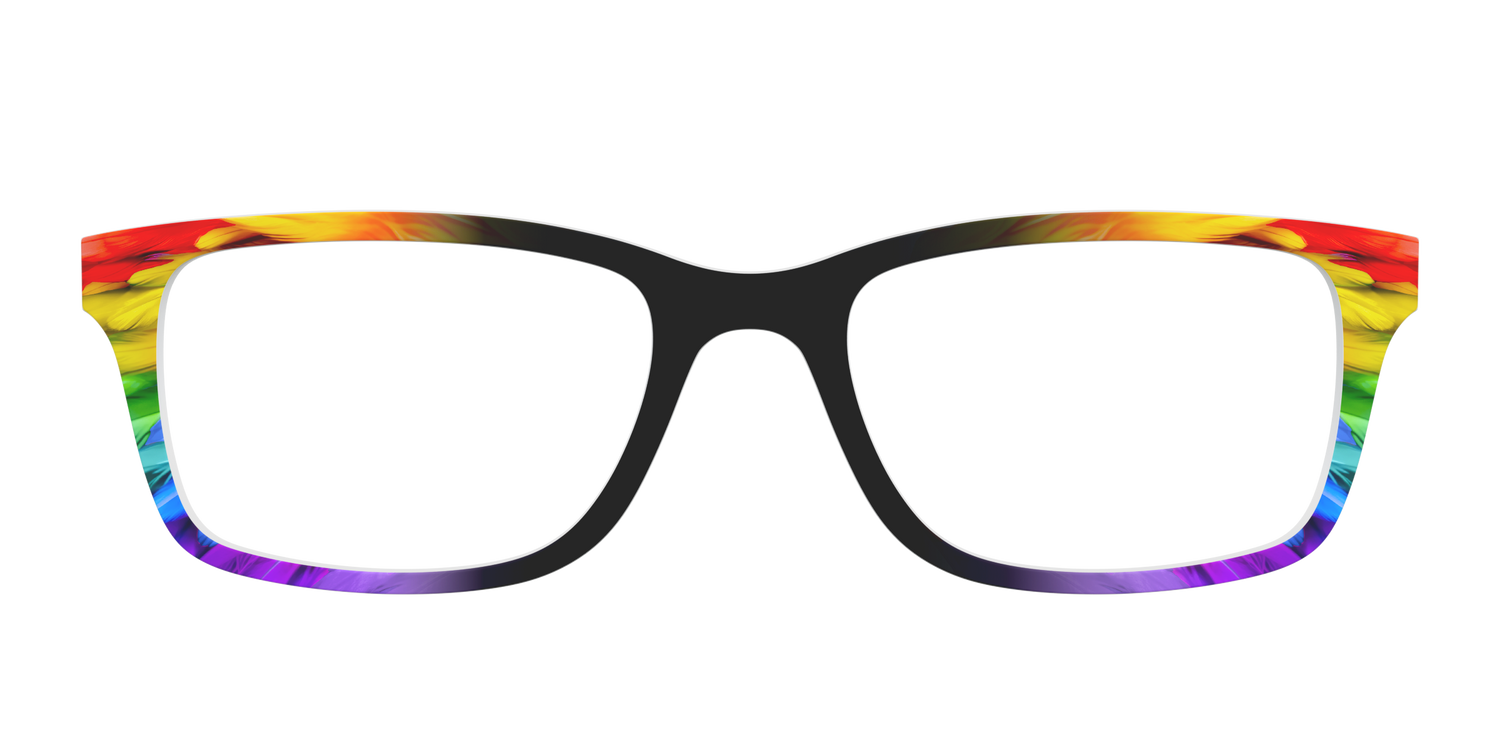 The Fab Feathers - Front Top Image - Pair Eyewear