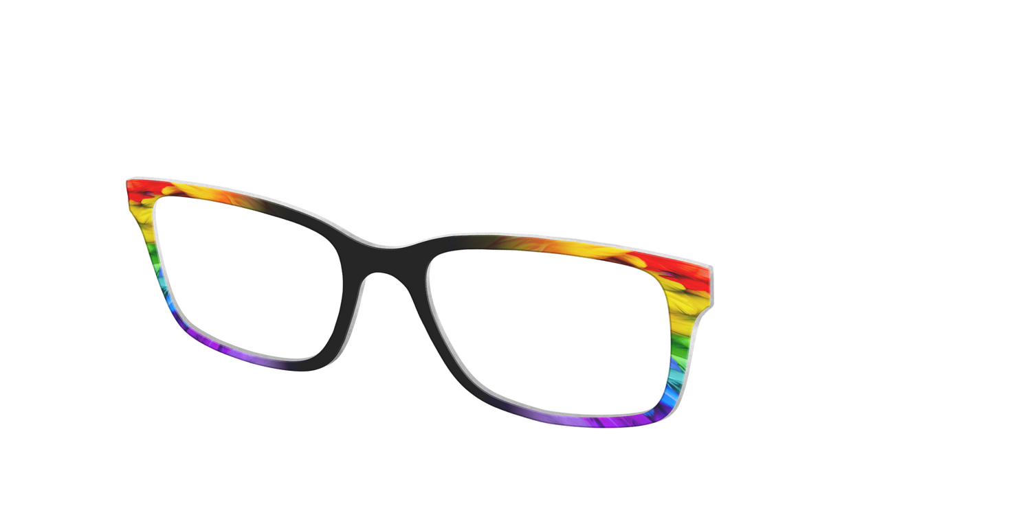 The Fab Feathers - Angle Top Image - Pair Eyewear