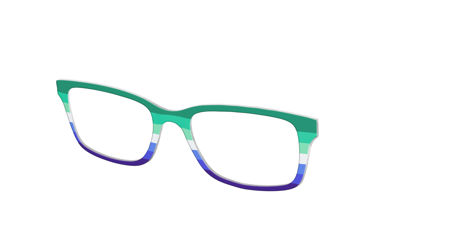 The Gay Men Flag - Angle Top Image - Pair Eyewear