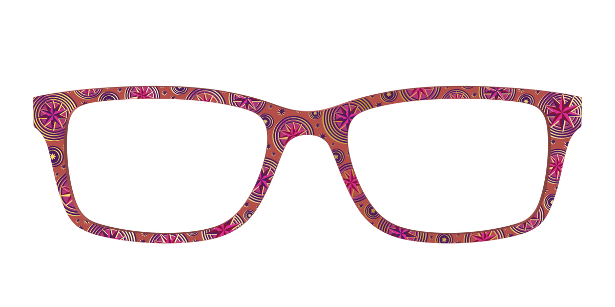 The Gold Foil Luna Lovegood™ - Front Top Image - Pair Eyewear