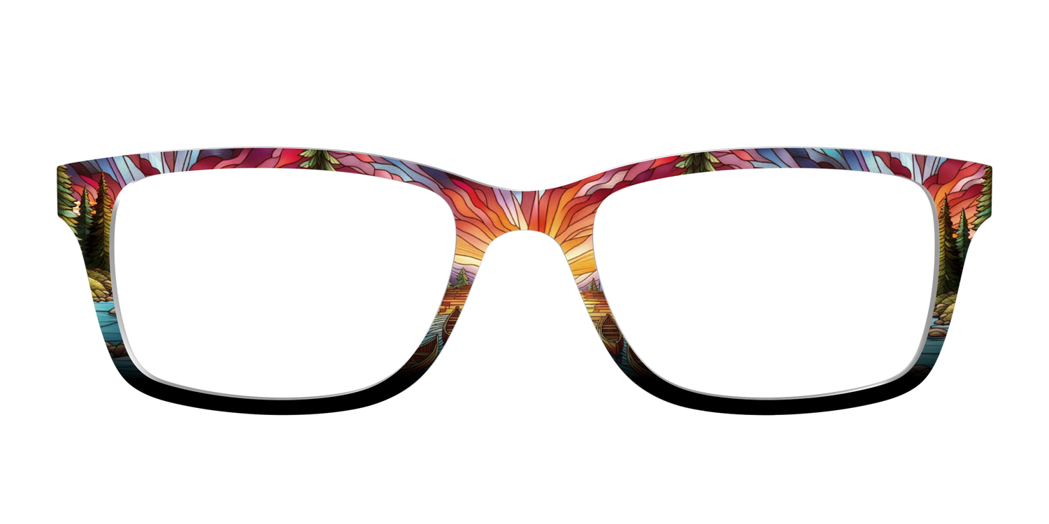 The Great Outdoors Stained Glass - Front Top Image - Pair Eyewear