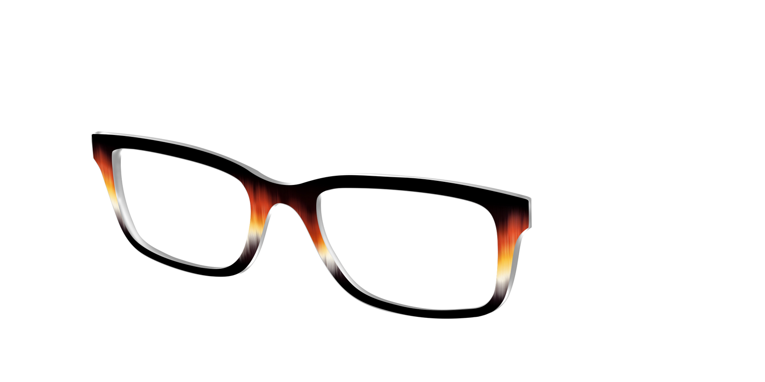 The Hallows' Eve Gradient - Angle Top Image - Pair Eyewear