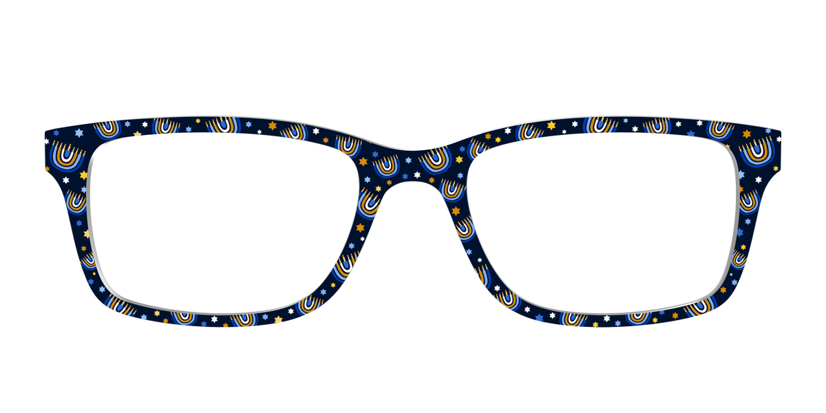 The Hanukkah Menorahs - Front Top Image - Pair Eyewear