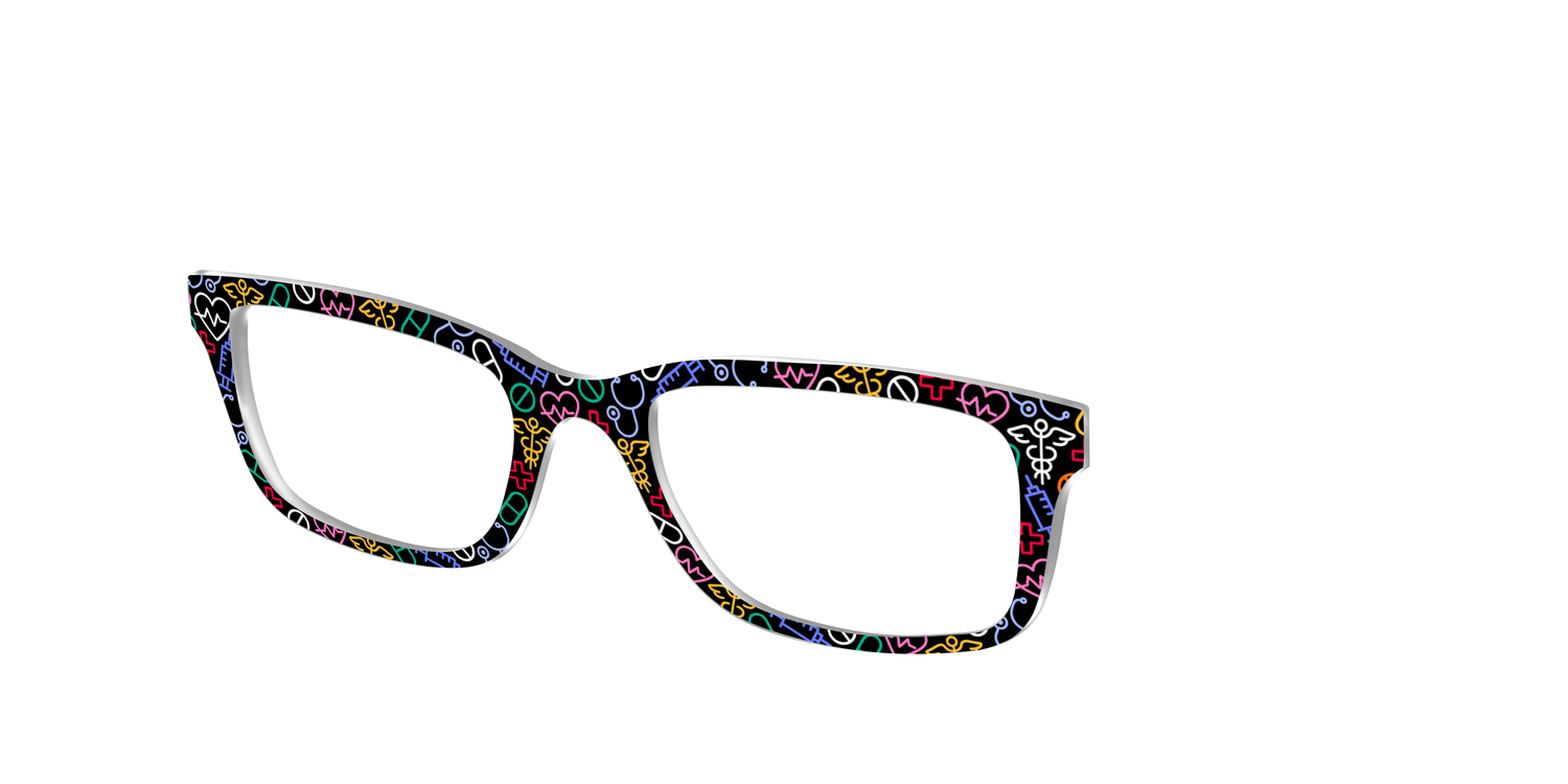 The Healing Arts - Angle Top Image - Pair Eyewear