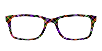 The Hexed Plaid - Front Top Thumbnail - Pair Eyewear