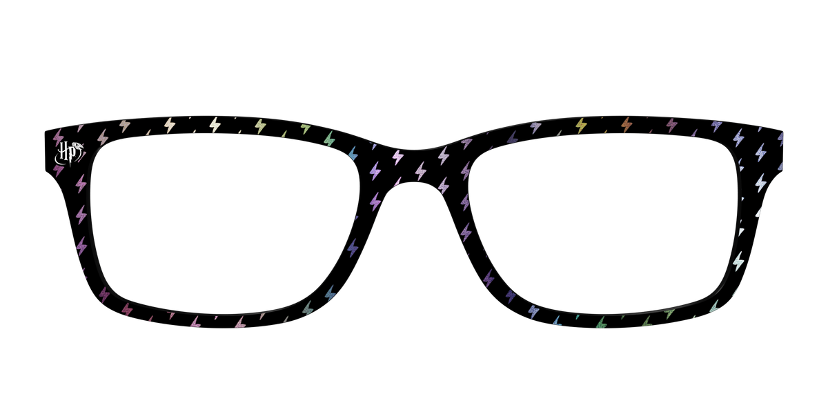 The Holographic Lightning Bolts - Front Top Image - Pair Eyewear