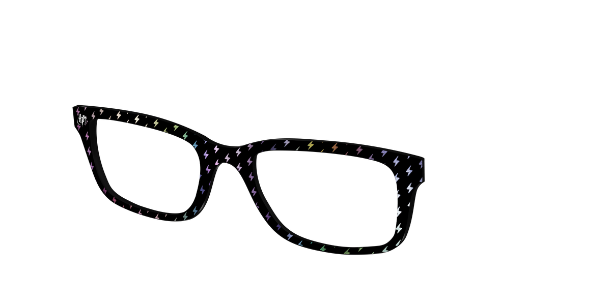 The Holographic Lightning Bolts - Angle Top Image - Pair Eyewear
