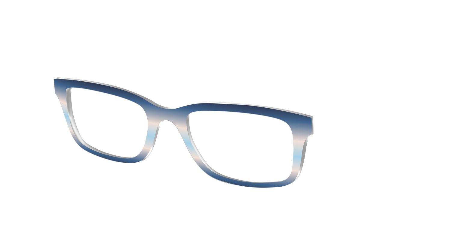 The Hydrangea Haze Gradient - Angle Top Image - Pair Eyewear