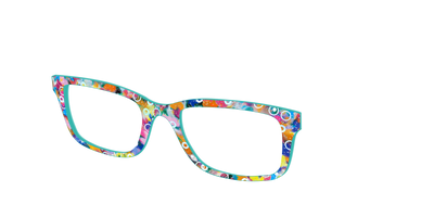 The Imaginative Tortoise with Bubble Glitter - Angle Top Thumbnail - Pair Eyewear