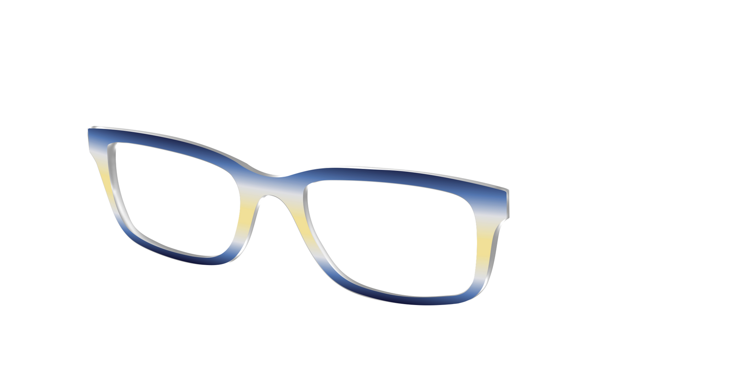 The Indigo to Honeysuckle Gradient - Angle Top Image - Pair Eyewear