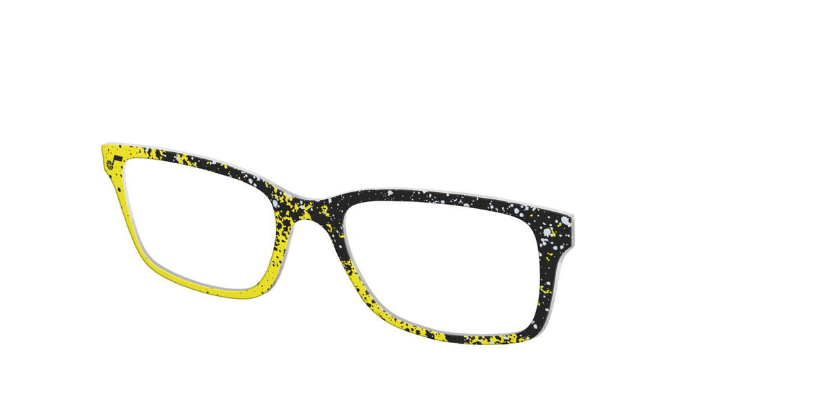 The Jazz Splatter - Angle Top Image - Pair Eyewear