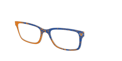 The Knicks Splatter - Angle Top Thumbnail - Pair Eyewear