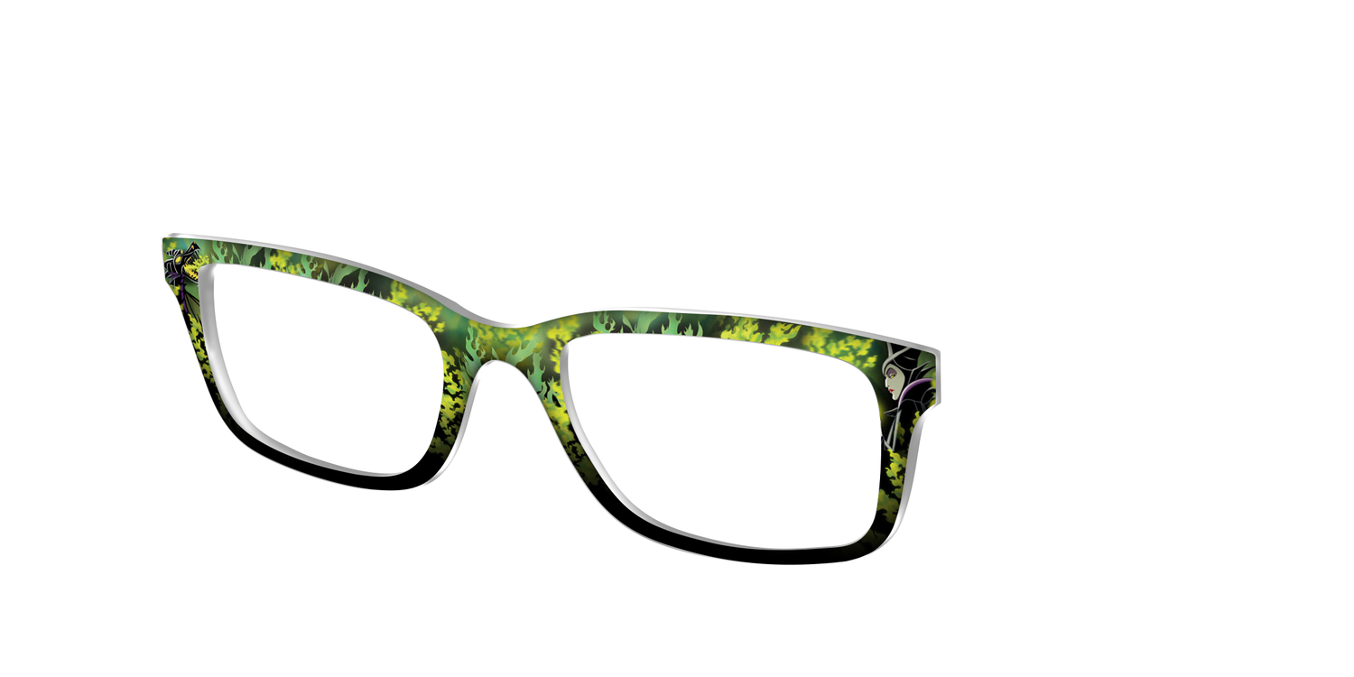 Maleficent's Dragon Flames - Angle Top Image - Pair Eyewear