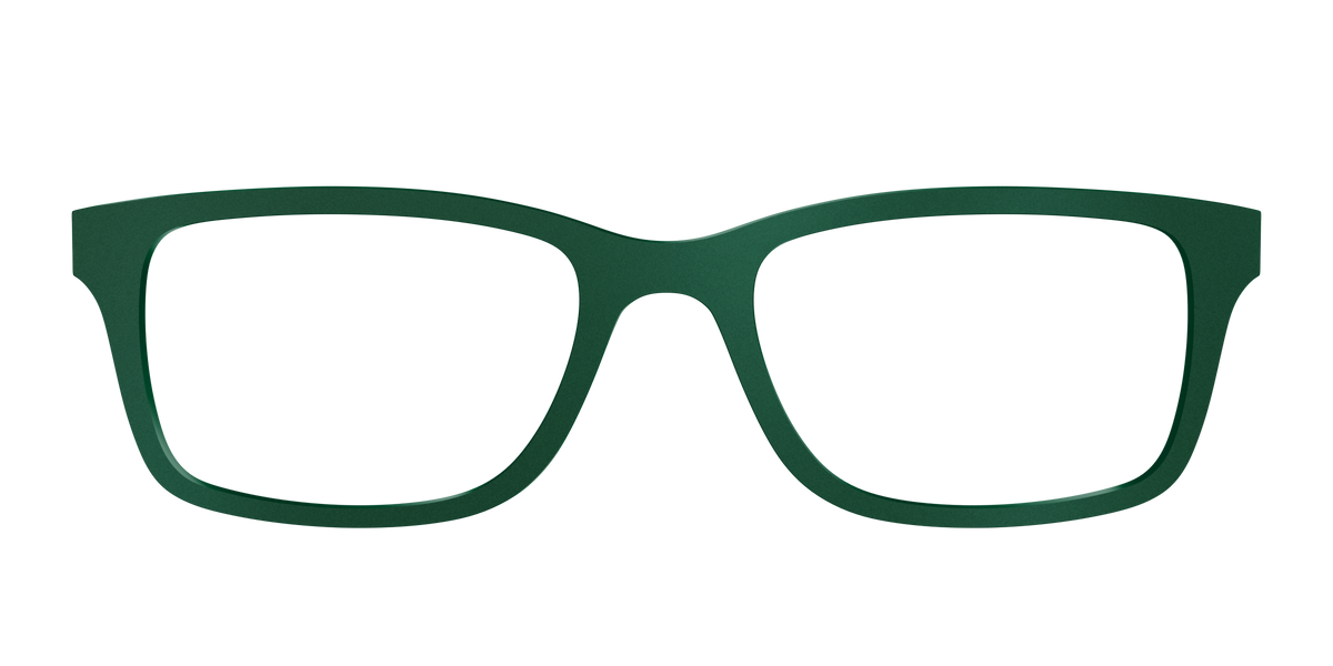 The Matte Spruce - Front Top Image - Pair Eyewear