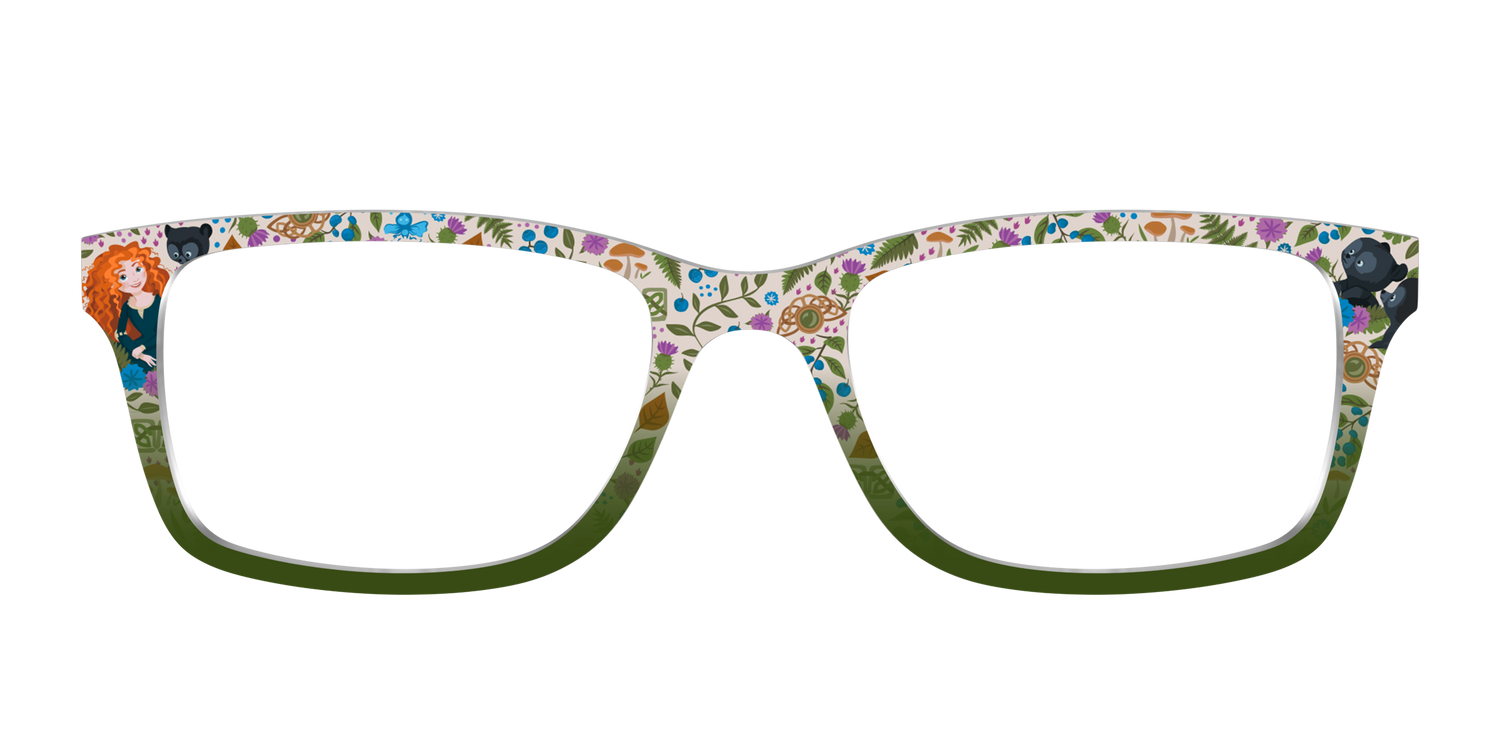 Merida's Brave and Bold Floral - Front Top Image - Pair Eyewear